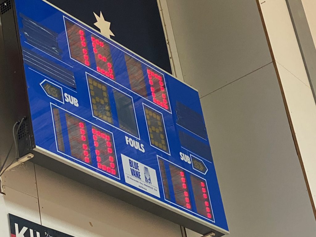 basketball scoreboard